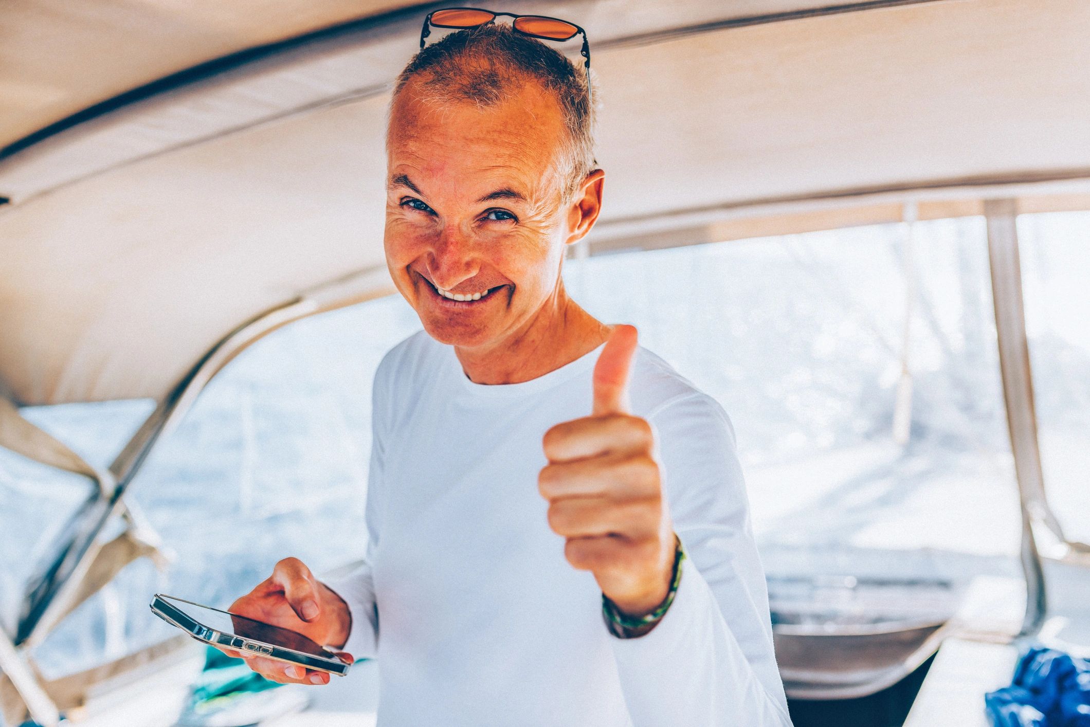 happy boat owner testimonial
